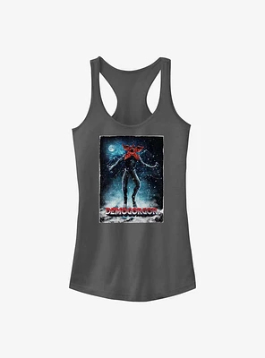 Stranger Things Demogorgon Poster Girls Tank