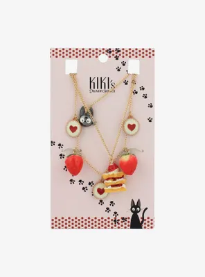 Studio Ghibli Kiki's Delivery Service Jiji Sweets Necklace Set