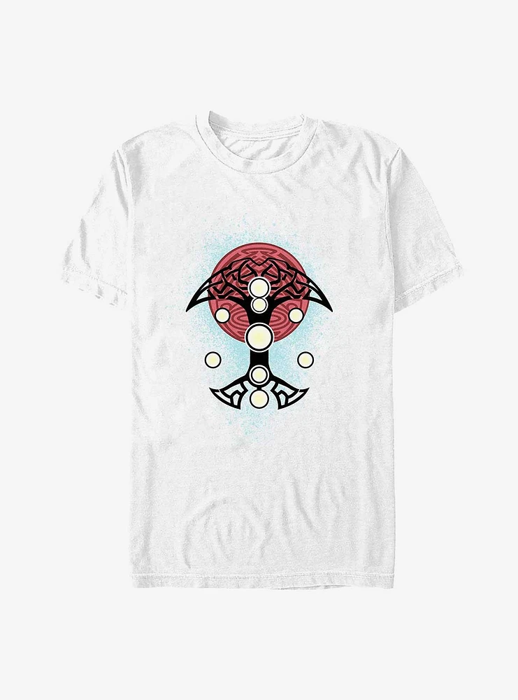 Marvel Thor: Love And Thunder Blue Splatter Cosplay T-Shirt