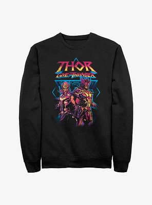 Marvel Thor: Love And Thunder Grunge Sweatshirt