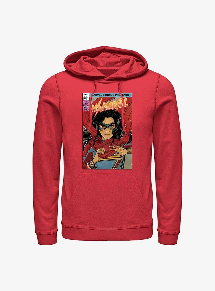Marvel Ms. Comic Cover Hoodie