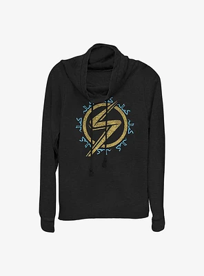 Marvel Ms. Icon Cowlneck Long-Sleeve Girls Top