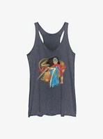 Marvel Ms. Portrait GIrls Raw Edge Tank