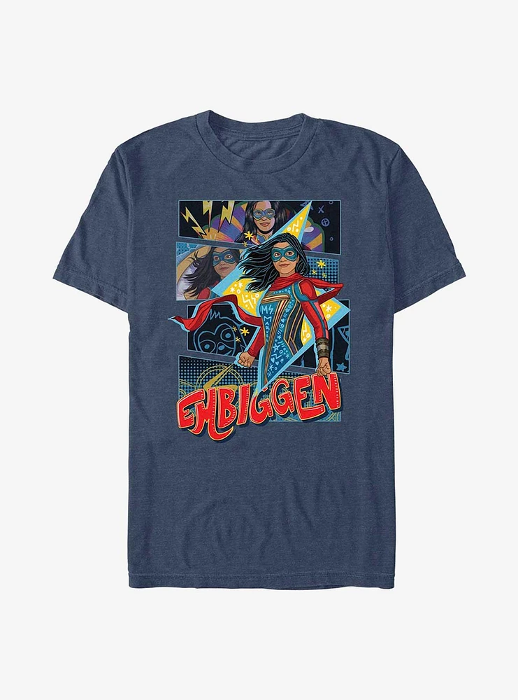 Marvel Ms. Embiggen T-Shirt