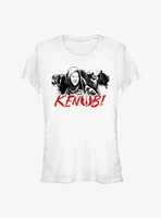 Star Wars Obi-Wan Kenobi Spray Paint Girls T-Shirt