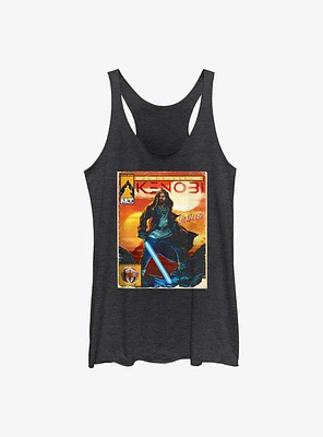 Star Wars Obi-Wan Kenobi Comic Cover Girls Tank Top