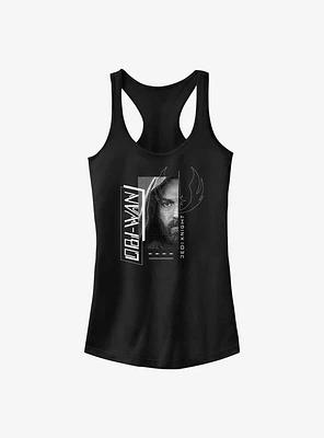 Star Wars Obi-Wan Kenobi Jedi Knight Portrait Girls Tank