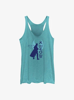 Star Wars Obi-Wan Kenobi Resistance Silhouette Girls Tank