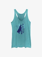 Star Wars Obi-Wan Kenobi Resistance Silhouette Girls Tank