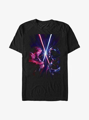 Star Wars Obi-Wan Kenobi Saber Clash T-Shirt