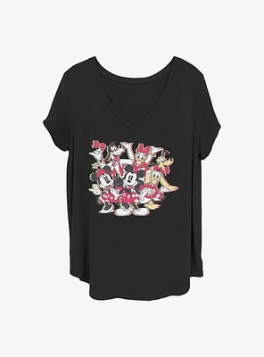 Disney Mickey Mouse Sensational Holiday Girls T-Shirt Plus