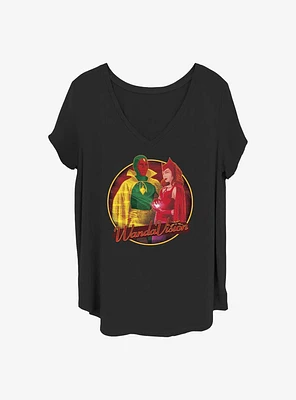 Marvel WandaVision Costume Girls T-Shirt Plus