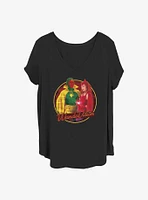 Marvel WandaVision Costume Girls T-Shirt Plus