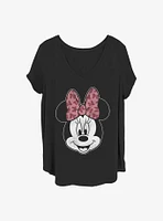 Disney Minnie Mouse Modern Inverse Girls T-Shirt Plus