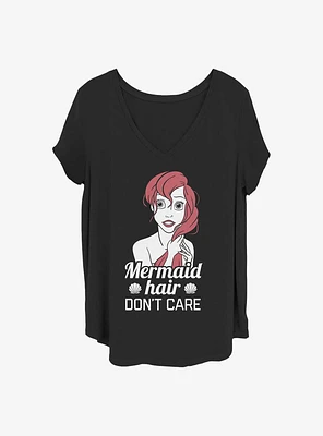 Disney The Little Mermaid Hair Girls T-Shirt Plus