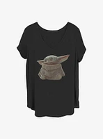 Star Wars The Mandalorian Baby Grogu Girls T-Shirt Plus