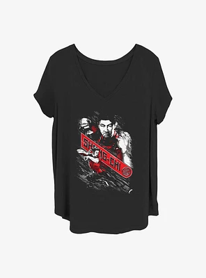 Marvel Shang-Chi and the Legend Of Ten Rings Fists Girls T-Shirt Plus