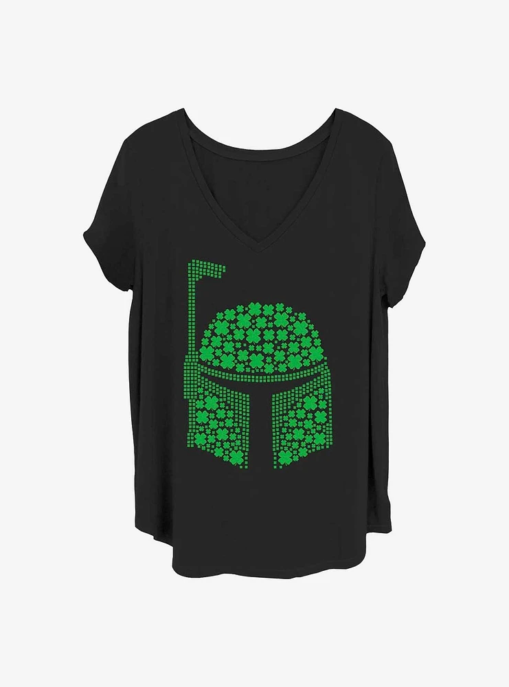 Star Wars Boba Clovers Girls T-Shirt Plus