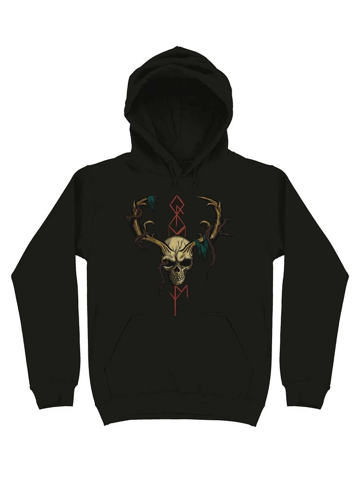 Old Bone Runes Hoodie