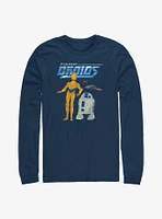 Star Wars R2 And C-3Po Long Sleeve T-Shirt