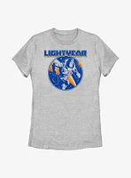 Disney Pixar Lightyear Round Alt Womens T-Shirt