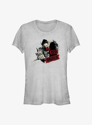 Marvel Ms. Red Dagger Badge Girls T-Shirt