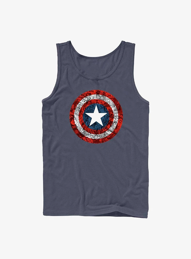 Marvel Captain America Comic Book Shield Tank