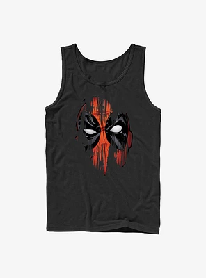 Marvel Deadpool Painted Face Tank