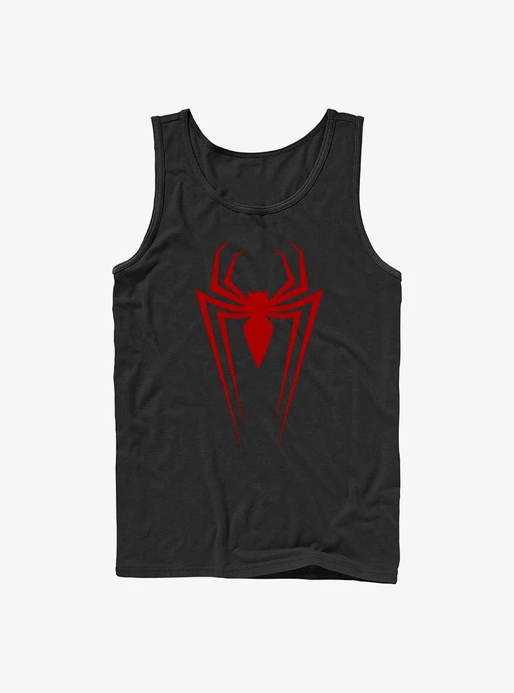 Marvel Spider-Man Long Spider Logo Tank