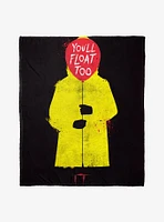 It Chapter Two You'Ll Float Too Throw Blanket