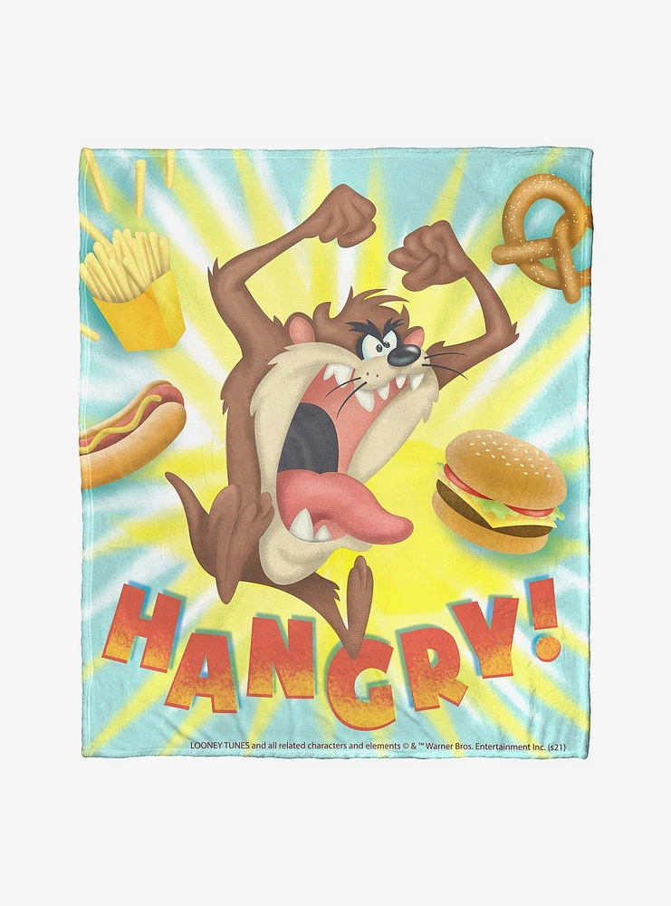 Looney Tunes Hangry Throw Blanket