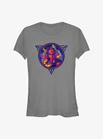 Marvel Thor: Love and Thunder Jane Foster Portrait Badge Girls T-Shirt