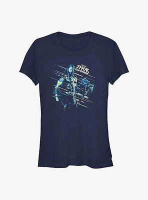 Marvel Thor: Love and Thunder Thor Hero Shot Girls T-Shirt