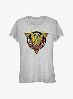Marvel Thor: Love and Thunder Comic Badge Girls T-Shirt