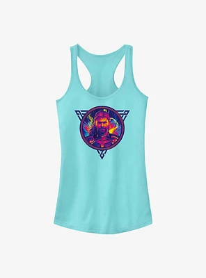Marvel Thor: Love and Thunder Thor Portrait Badge Girls Tank