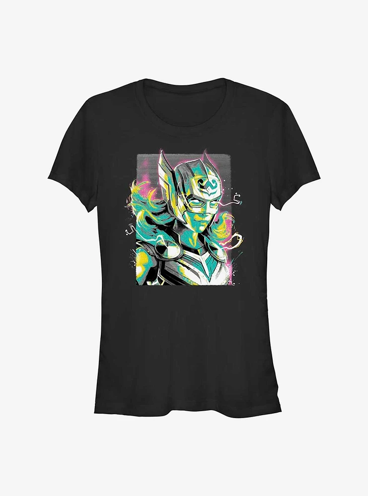 Marvel Thor: Love and Thunder Female Thor Pastel Girls T-Shirt