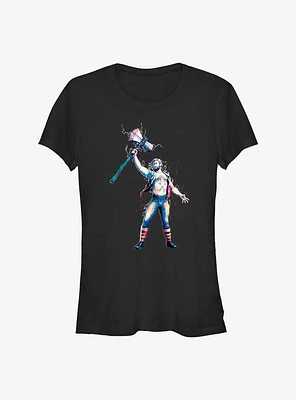 Marvel Thor: Love and Thunder Stormbreaker Salute Girls T-Shirt