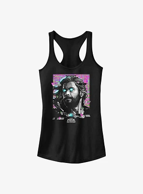 Marvel Thor: Love and Thunder Glitch Thor Girls Tank