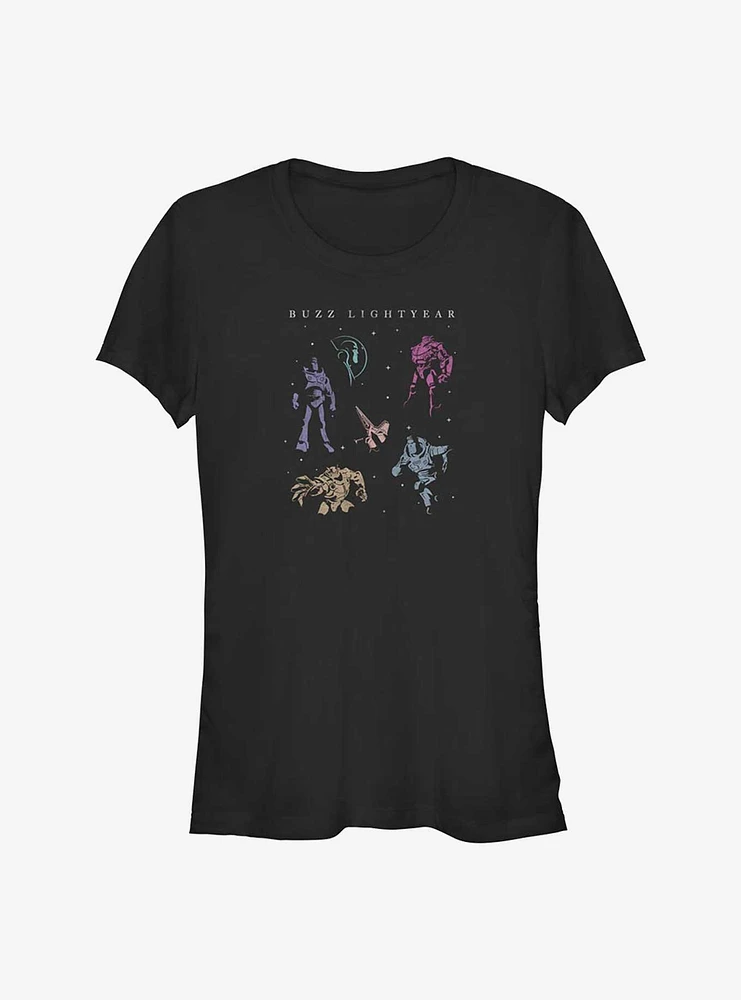 Disney Pixar Lightyear Chart Girls T-Shirt