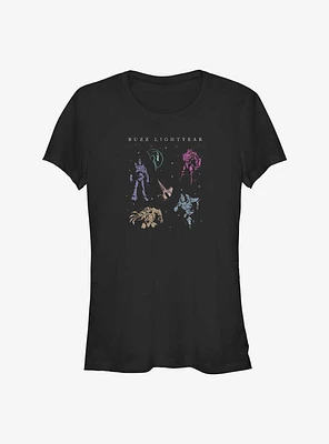 Disney Pixar Lightyear Chart Girls T-Shirt