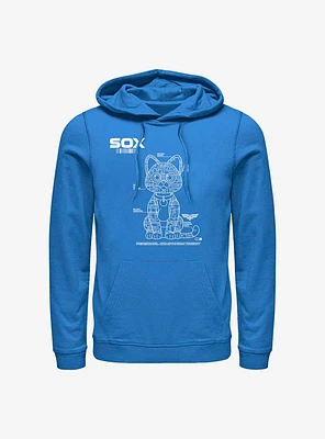 Disney Pixar Lightyear Sox Tech Hoodie