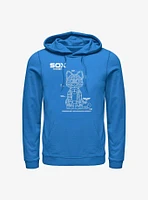 Disney Pixar Lightyear Sox Tech Hoodie