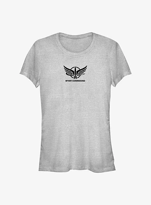 Disney Pixar Lightyear Star Command Badge Girls T-Shirt