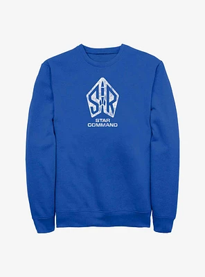 Disney Pixar Lightyear Star Command Distressed Sweatshirt