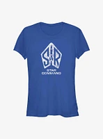 Disney Pixar Lightyear Star Command Distressed Girls T-Shirt