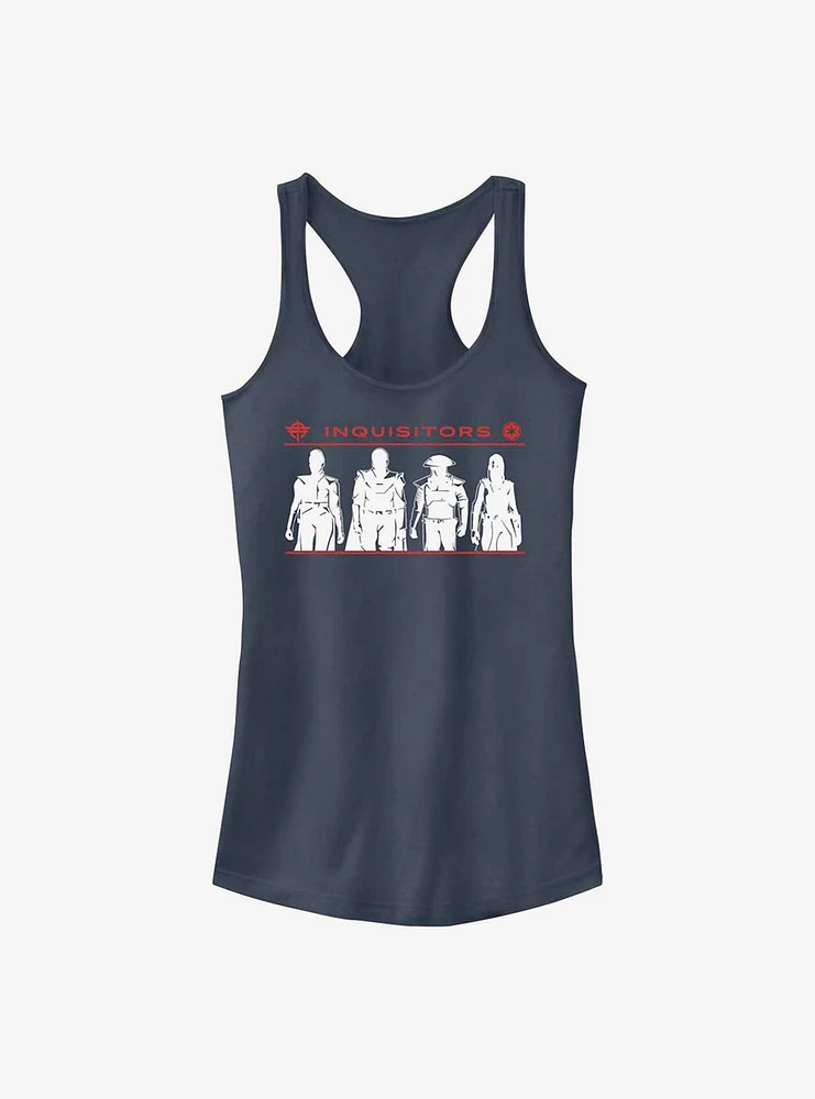 Star Wars Obi-Wan Kenobi Inquisitors Approach Girls Tank Top