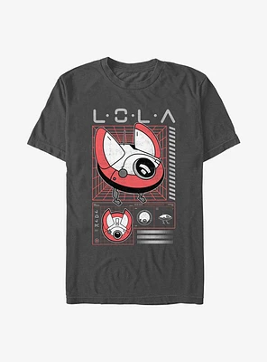 Star Wars Obi-Wan Kenobi Lola Schematic T-Shirt