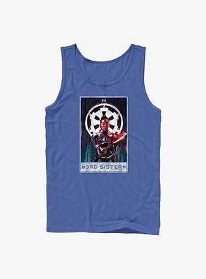 Star Wars Obi-Wan Kenobi Sister Tarot Card Tank Top