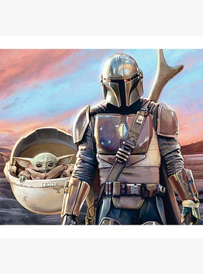 Star Wars The Mandalorian Tapestry