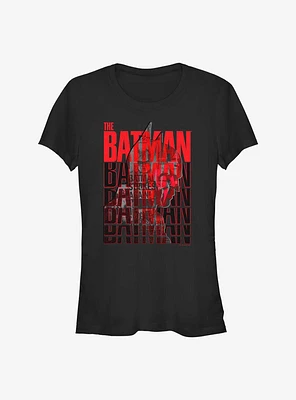 DC Comics The Batman Stack Girls T-Shirt